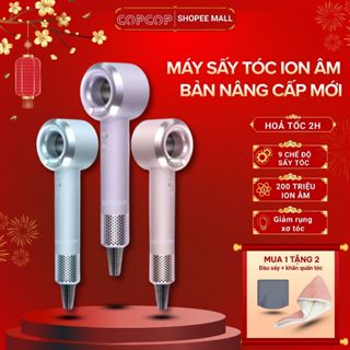  Máy sấy tóc ion âm COPCOP có 9 chế độ sấy và 200 triệu ion âm bảo vệ tóc 2 chiều bản nâng cấp mới 