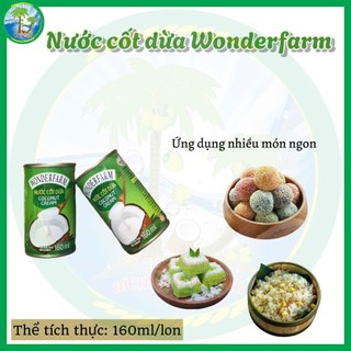 Nước cốt dừa Wonderfarm [Lon 160ml]