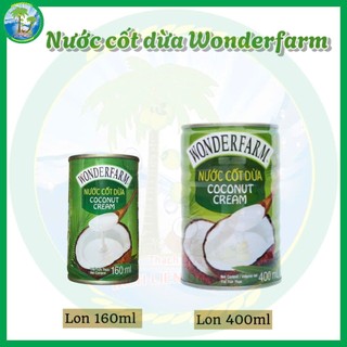 Nước cốt dừa Wonderfarm [Lon 160ml]