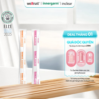   COMBO 2 ỐNG  DDVS dạng gel InnerGarm Moisturizing & Multicare Essence  Hồng & Cam  Đũa thần inner WETTRUST HQ 