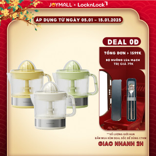  Máy Vắt Cam LocknLock Citrus Juicer EJJ244 40W 700ml Hàng Chính Hãng Xoay Ép Hai Chiều - JoyMall 
