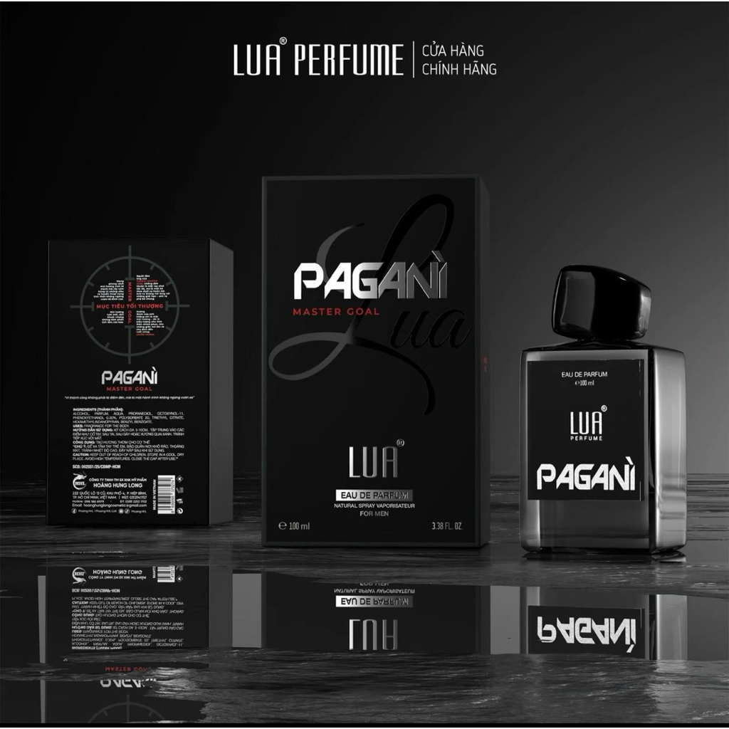 Nước Hoa Nam Lua Perfume Pagani 100ml - Nước Hoa Lua Pagani Hương Thơm Tươi Mát