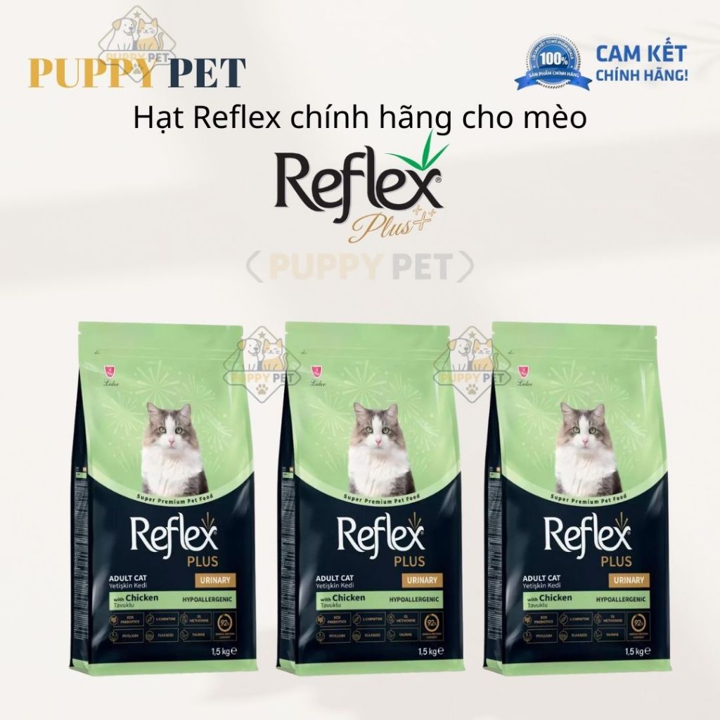 Hạt Reflex, Reflex Plus thức ăn cho mèo xuất xứ Thổ Nhĩ Kỳ
