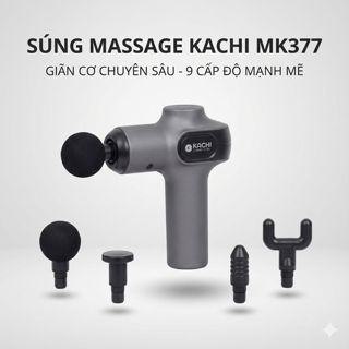 Máy massage cầm tay Kachi MK377 với 9 cấp độ rung