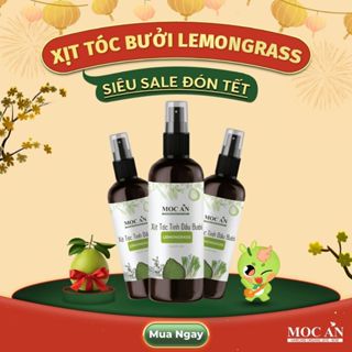  Combo 3 chai Xịt Dưỡng Tóc MOC AN HAIRCARE ORGANIC 2016 - NOW Chiết Xuất Tinh Dầu Vỏ Bưởi Da Xanh và Sả Chanh 120ml 