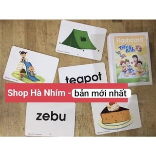 Flashcard Tiếng Anh lớp 2 mới Macmillan - BGD (Cán bóng or ép plastic)