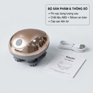  Máy Massage Đầu Không Dây Kachi MK399 – Giải Pháp Thư Giãn Hiệu Quả Cho Người Bận Rộn 