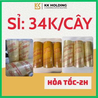 [XẢ KHO,THANH LÝ] Băng Keo Trong - Đục 4.8cm 1.2kg 100y ,1.8kg 200y,2kg 300y (6 cuộn/cây) Dán Thùng,Đóng Gói