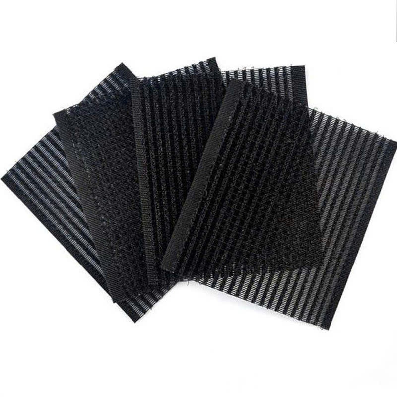 Combo 10 miếng dán tóc Đen giúp cố định tóc Size 6x7cm