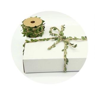 1 Mét Dây Thừng Lá Xanh Handmade