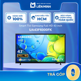 Smart Tivi Samsung Full HD 43 Inch UA43F6000FK [Giao toàn quốc]