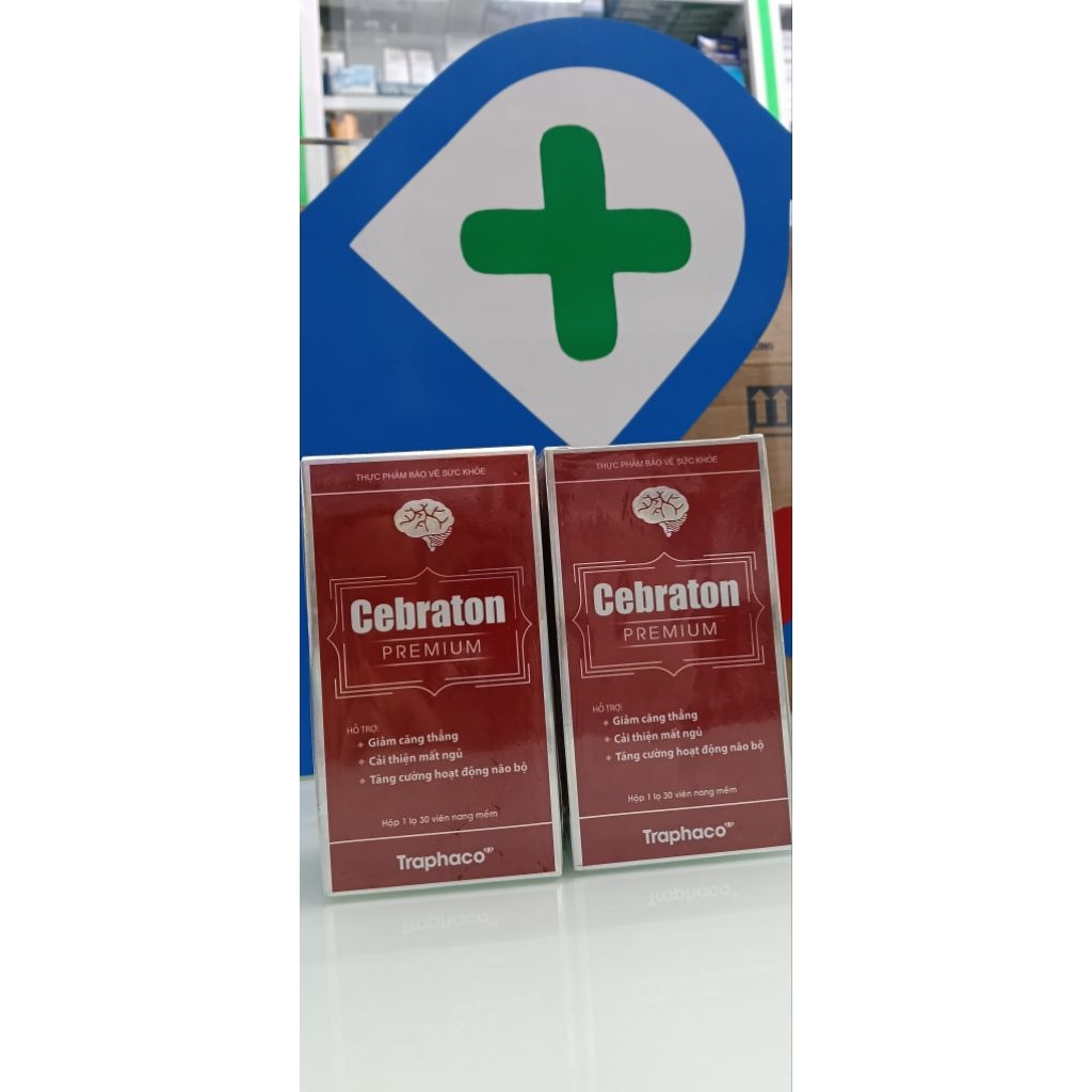Cebraton lọ 30 viên Traphaco – Bổ não, hỗ trợ giảm mất ngủ & căng thẳng não bộ