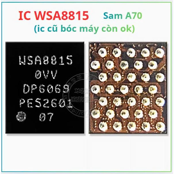 ic WSA8815,ic cũ bóc máy còn ok