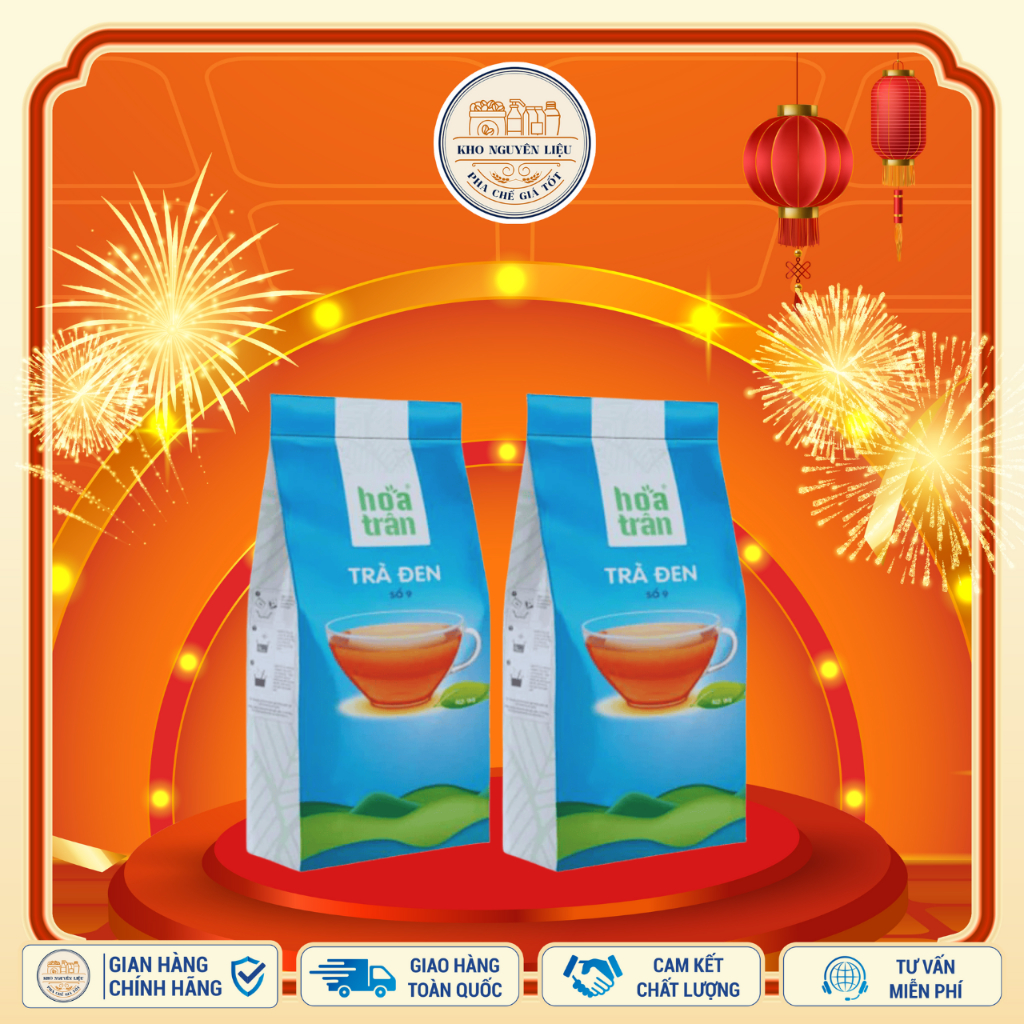 Trà đen HOA TRÂN số 9 Luave - Túi 500g - Pha trà sữa, trà trái cây