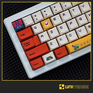  Keycap Mario Keycap PBT Profile Cherry Dyesub 118 Nút Bàn Bhím Cơ Keycap Retro Đỏ Bàn Phím Universe 
