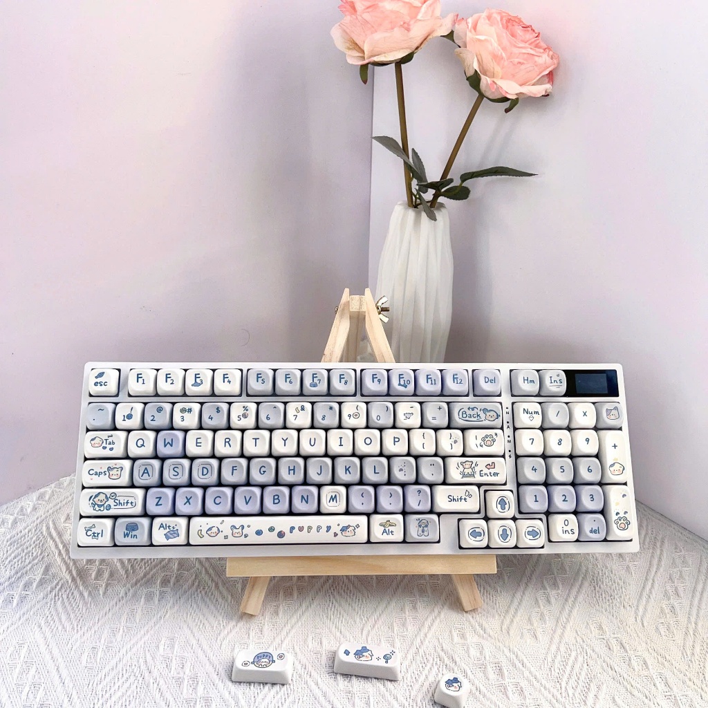 [Giao Ngay] Keycap MOA Puppy Cực Dễ Thương Cho Bàn Phím Cơ - EA Gear