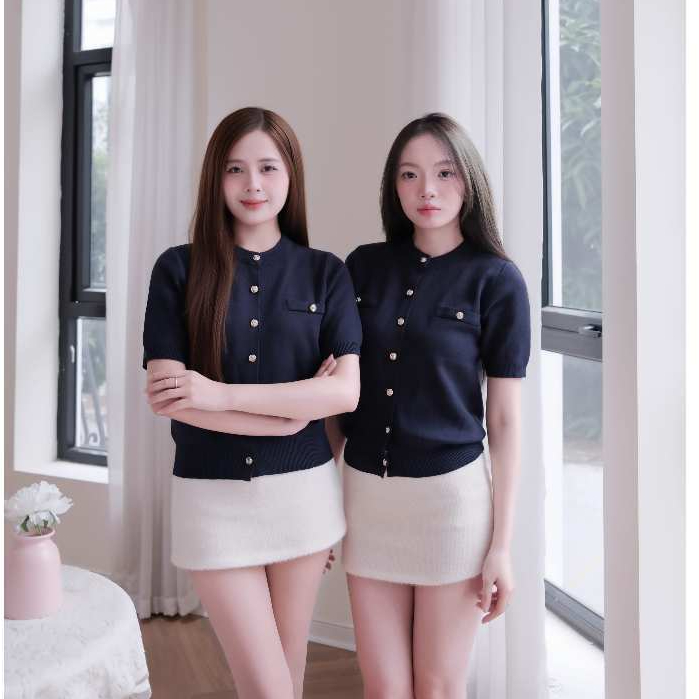 Ao len dệt kim siêu sang chảnh, Áo len cao cấp hồng pastel - Áo Len Siêu Đẹp Siêu HOTHIT Dễ Phối đồ 