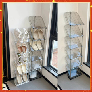 Kệ Để Giày Dép Trong Suốt Đa Năng Nhiều Tầng, Giá Đựng Giày 5 Tầng Chịu Lực Tốt Dễ Dàng Tháo Lắp