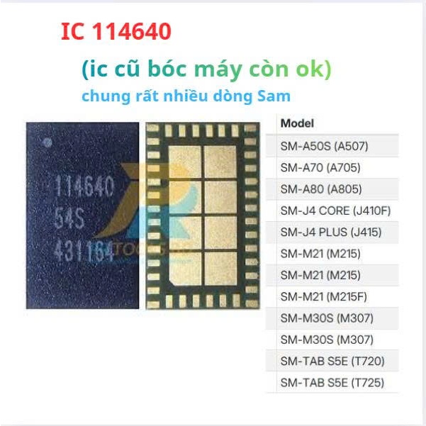 114640 IC CÔNG SUẤT,ic cũ bóc máy còn ok
