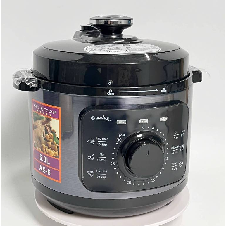 Nồi Áp Suất Điện Đa Năng AULUX AS-6, Dung Tích 6 Lít, Bảo hành 12 tháng