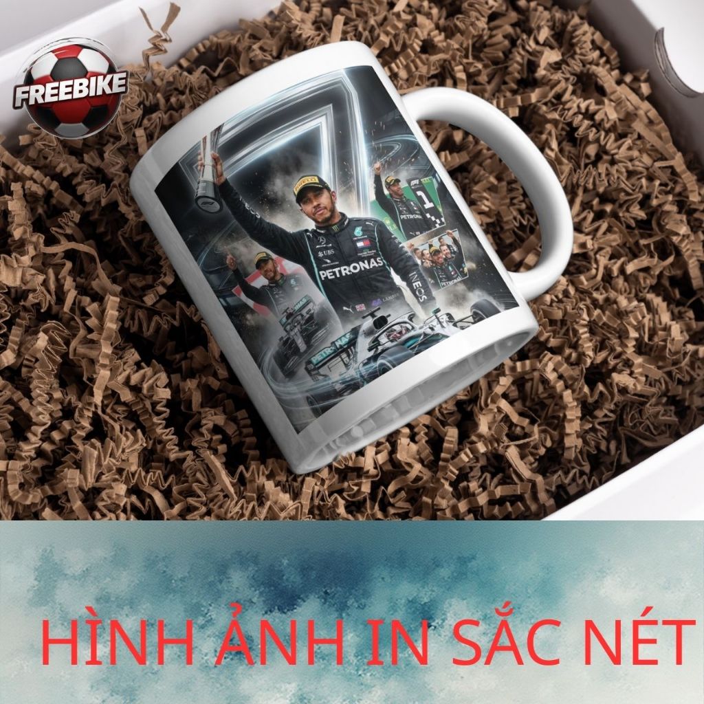 LY SỨ IN CAO CẤP HÌNH LEWIS HAMILTON