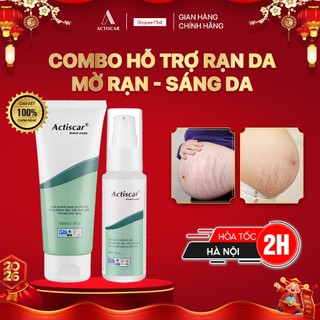  Kem Mờ Rạn Actiscar 100ml Làm Mờ Rạn Da Cho Bà Bầu Sau Sinh Làm Đều Màu Da Thành Phần Thiên Nhiên Lành Tính 