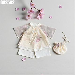  Set Bộ Quần Áo Bà Ba Cánh Tiên Đính Nơ Kèm Túi Cho Bé Gái Sơ Sinh 1 2 3 4 Tuôit MINTSCLOSET - GA2450 