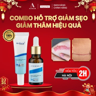  Kem và Serum Hỗ Trợ Mờ Sẹo Actiscar làm mờ sẹo Lồi Sẹo Lõm Sẹo Rỗ Sẹo Thâm Lâu Năm 