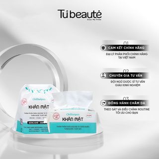 Khăn Mặt Khô Chillwipes Mềm Mịn - Vệ Sinh - Tiện Dụng 