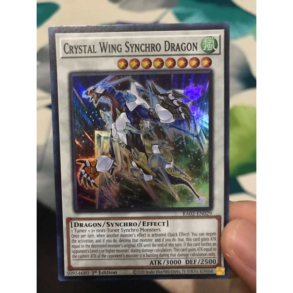 crystal, wing synchro dragon