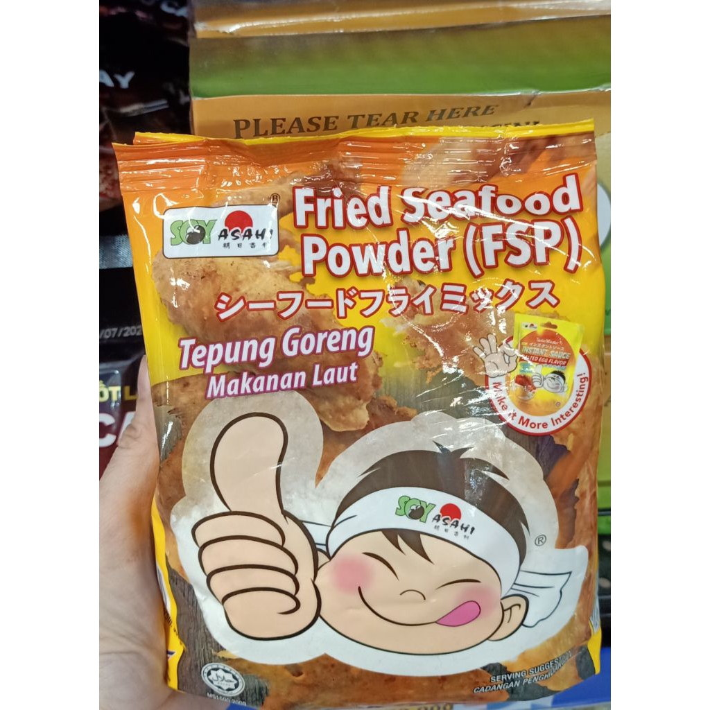 [ Date Mới ] Bột chiên hải sản (FSP) Soy Asahi, 2 Gói x 500g (Nkb/MM)