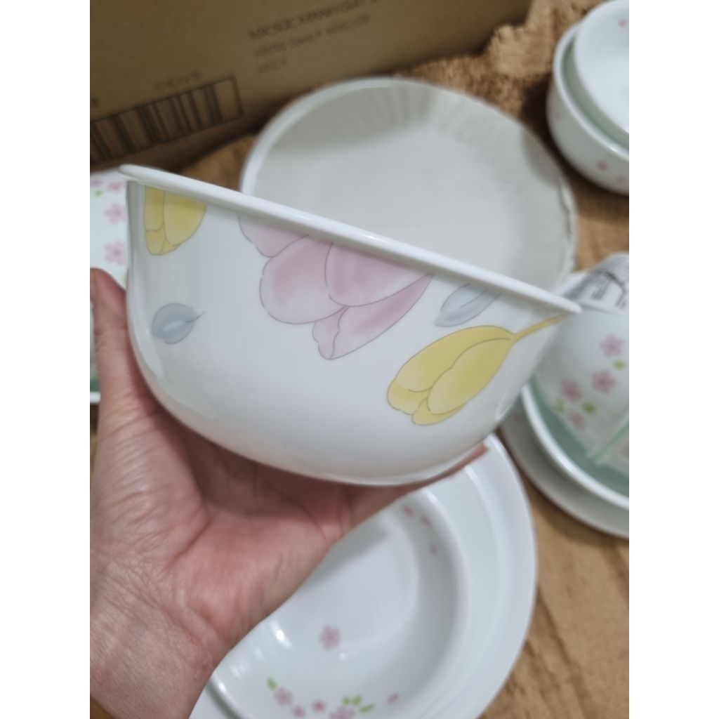 Set 2 tô mì sứ thủy tinh Corelle Vitrelle sét Elegant City