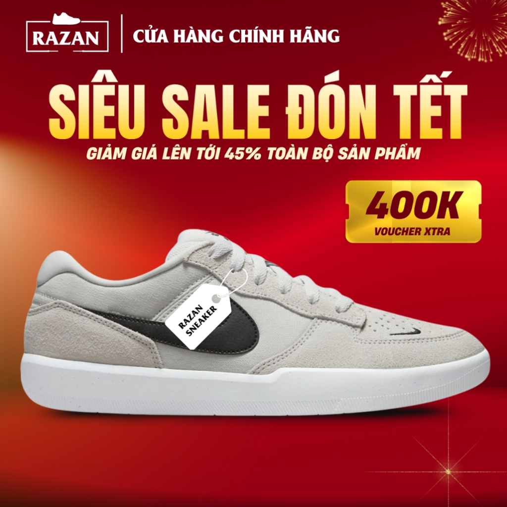 Giày Nike SB Force 58 'Photon Dust' CZ2959-003 Bao Check Auth Trọn Đời, Fullbox Razan Sneaker