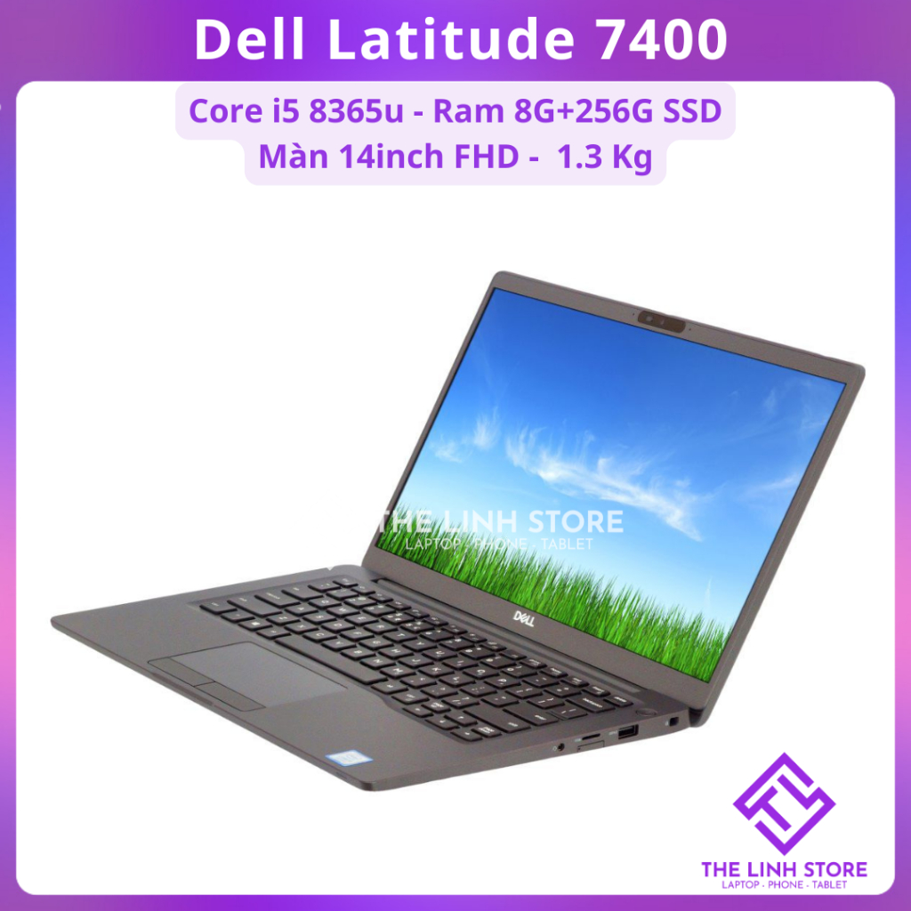 Laptop Dell Latitude 7400 màn 14 inch FHD - Core i5 8365u 8G 256G SSD