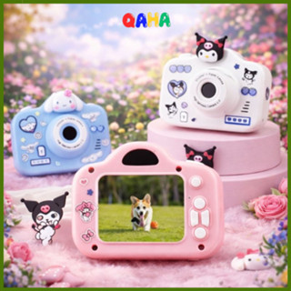  Máy Ảnh trẻ em kỹ thuật số Mini Camera kép 2000W Pixel độ phân giải cao Kuromi Cinnamoroll Melody 
