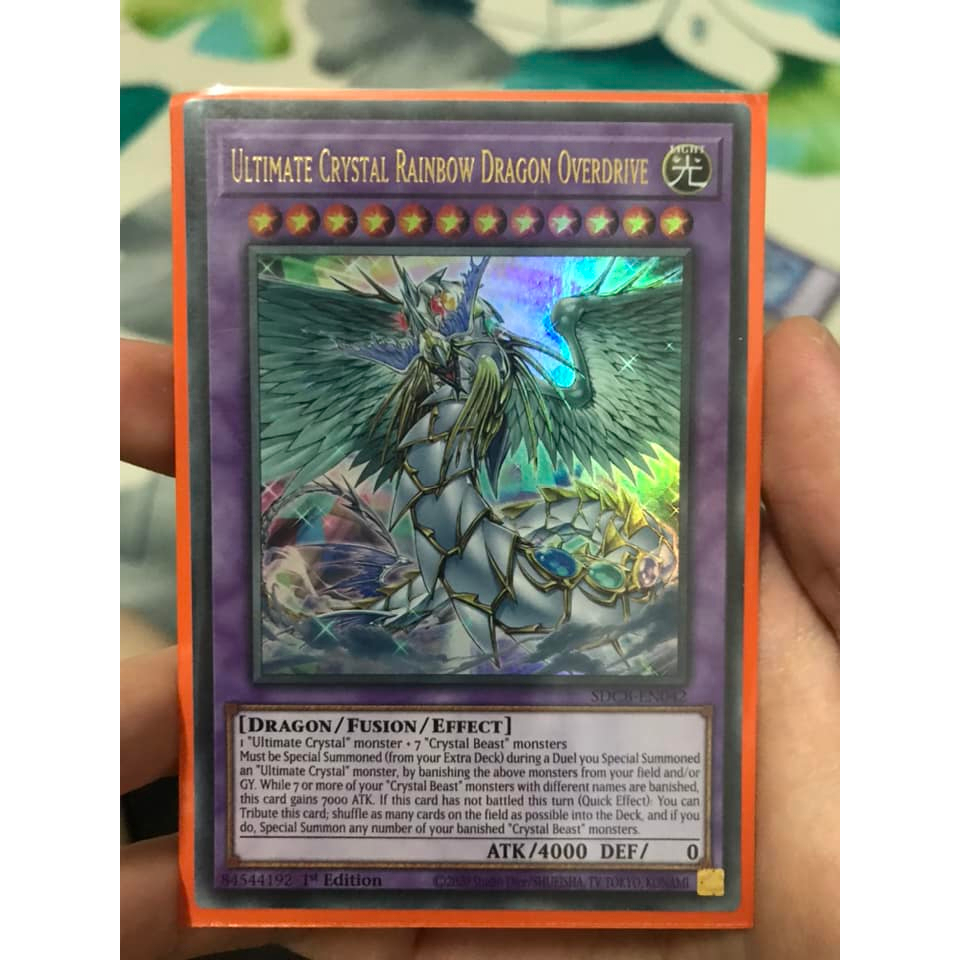 ultimate crystal rainbow dragon overdrive