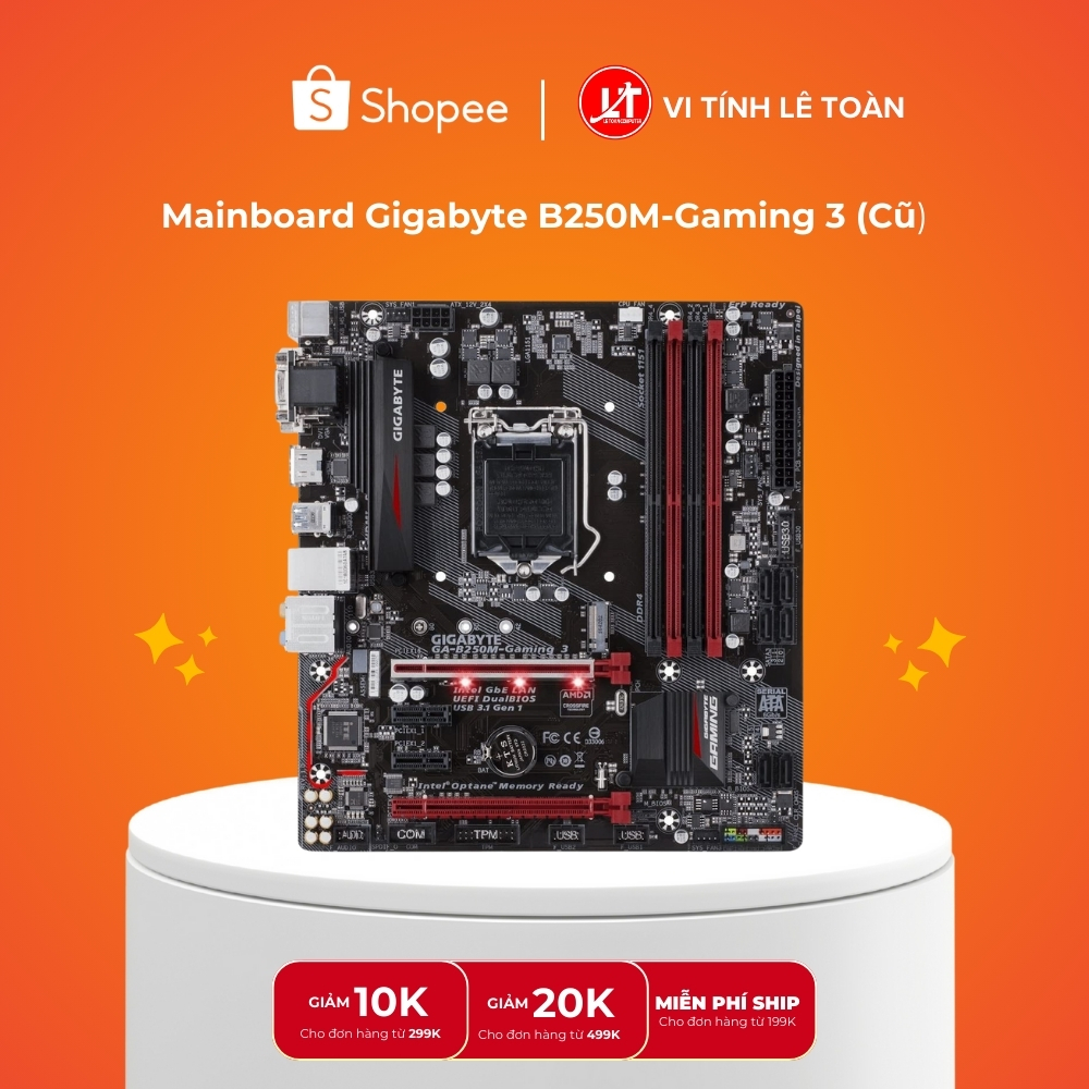 Mainboard Gigabyte B250M-Gaming 3 Cũ QSD