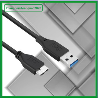 Cáp USB 3.0 Dùng Cho Ổ Cứng Di Động 2.5" HDD Di Động USB 3.0 - Tốc Độ Cao, Kết Nối Ổn Định