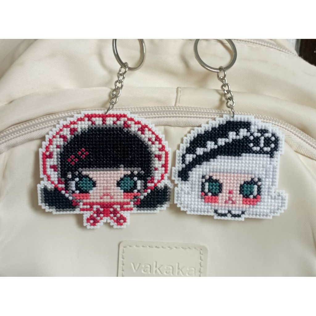 Móc khóa handmade Coco Chanel.