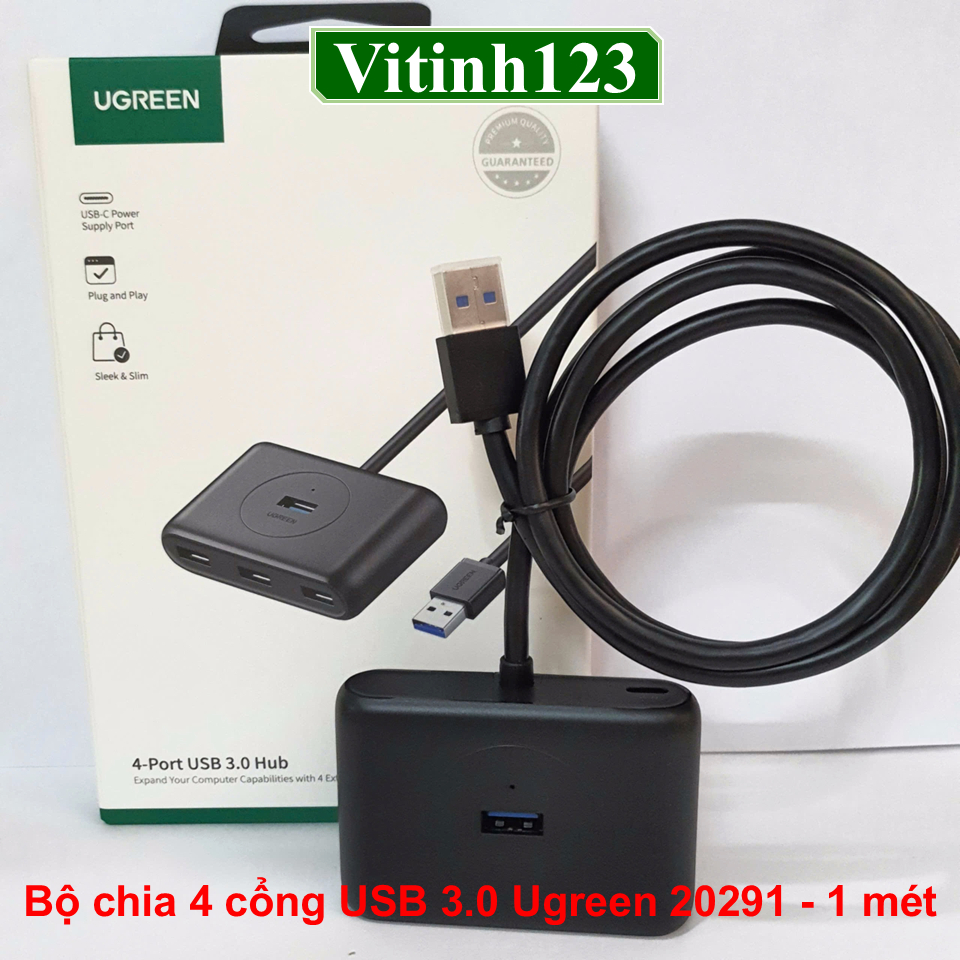 Bộ chia USB Ugreen 80657, Ugreen 20277, Ugreen 20291