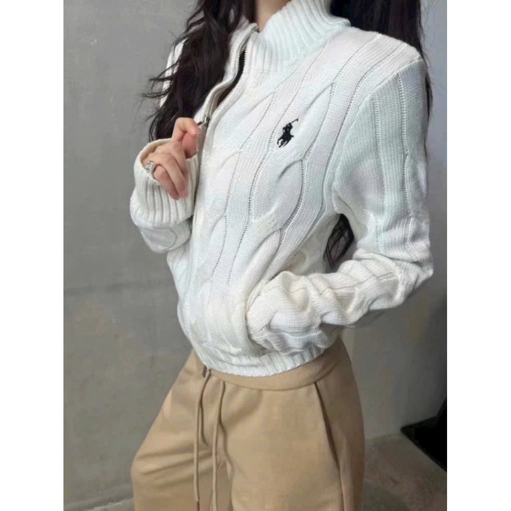 LEN THỪNG QUARTER HALF ZIP POLO NGỰA