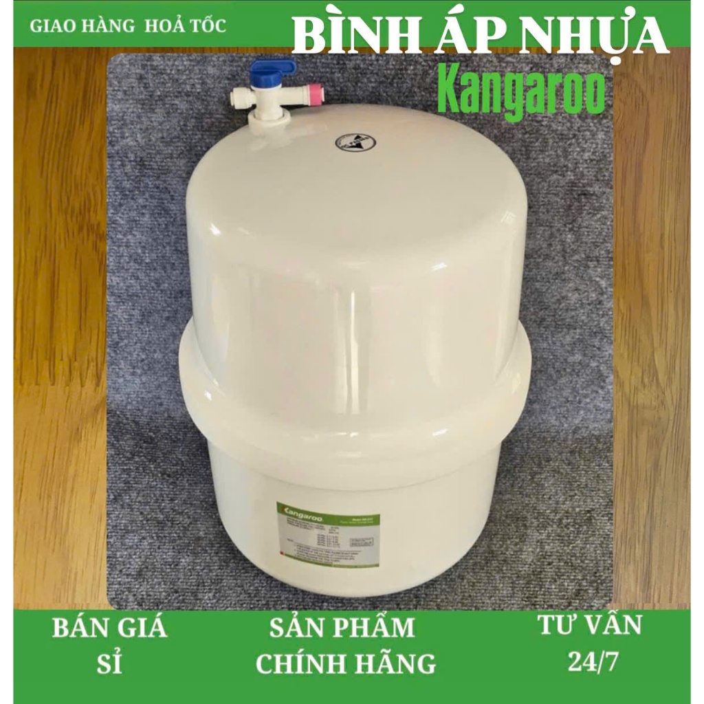 Bình áp nhựa Kangaroo KG10A3, KG99A, KG88A, KG100HA , NHIỀU MODEL ..( tặng kèm van chống nổ)
