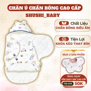  Chăn Ủ Chần Bông Cho Bé Sơ Sinh Ủ Kén Cho Bé Mùa Đông Quấn Chũn Nhộng Chũn Sơ Sinh Chống Giật Mình Shushi_baby 