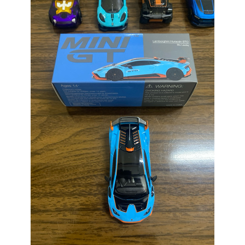 [HP Store 1:64] Mô Hình Xe Lamborghini Huracán STO Xanh 99%