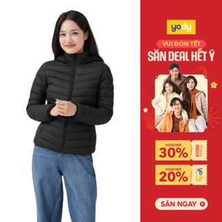  Áo phao nữ 4S siêu nhẹ YODY màu mới siêu ấm siêu gọn siêu thoải mái TRA - WCPJ25F037 