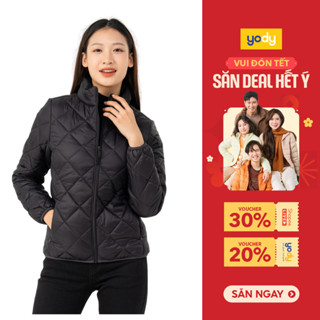  Áo phao 3S nữ Yody tay Raglan siêu nhẹ siêu ấm siêu gọn giữ nhiệt tốt TRA - PHN6014 