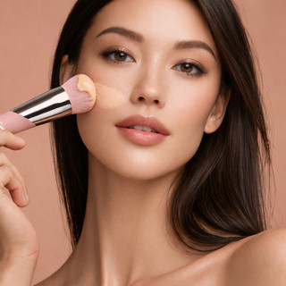 Cọ Tán Nền – Má Hồng Kem – Kem Lót Morphe Foundation Brush M70 – Đầu Cọ Dày, Siêu Mềm, Bám Kem Tốt