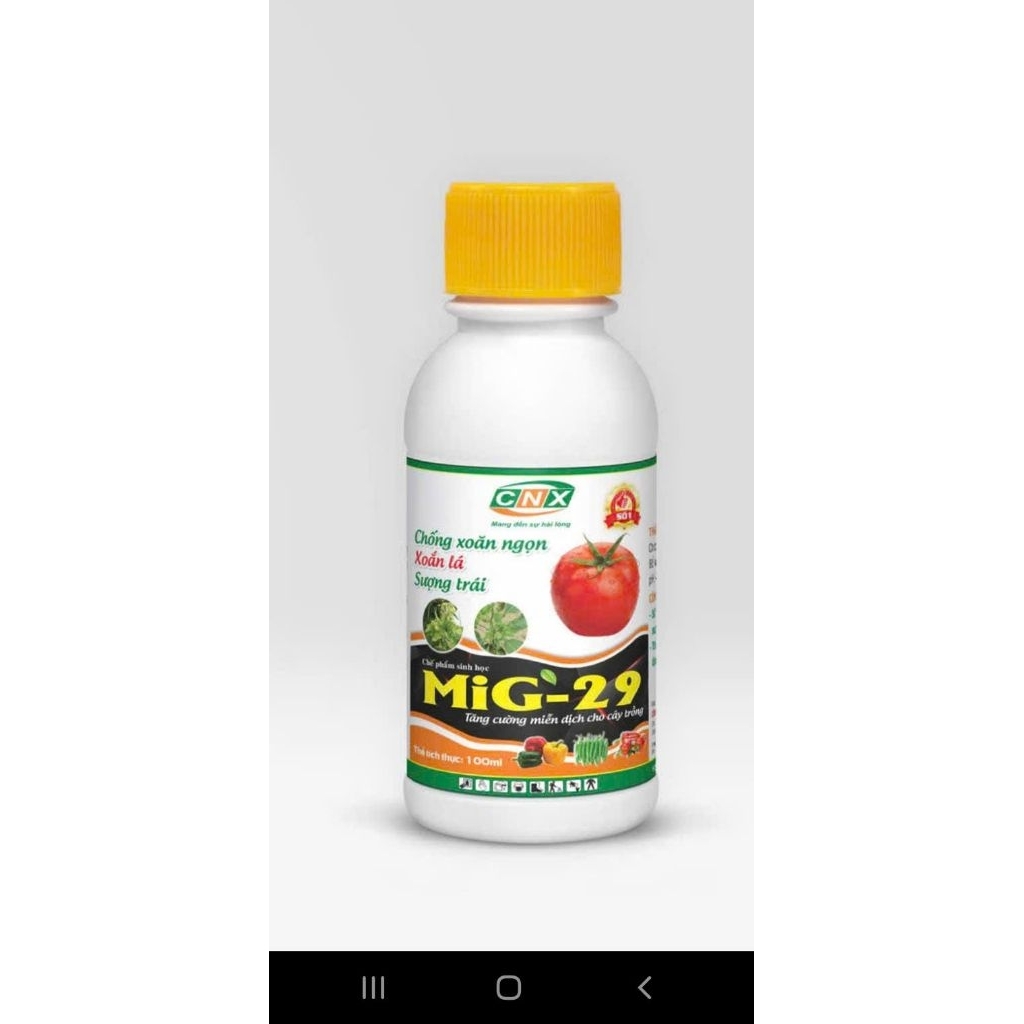 Chế phẩm sinh học MiG-29 (CNX)190k/chai/250ml