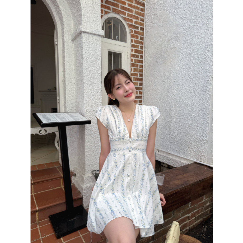 AO'EM STUDIOS | OLIVIA DRESS – ĐẦM NGẮN DÁNG CHỮ A FORM ÔM THOÁNG MÁT