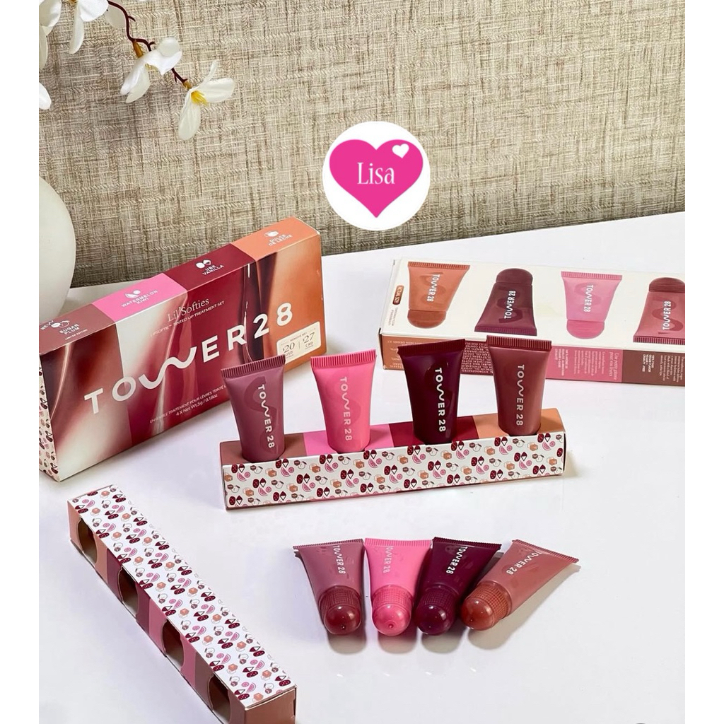💄 Set son bóng mini Tower 28 Lip Gloss